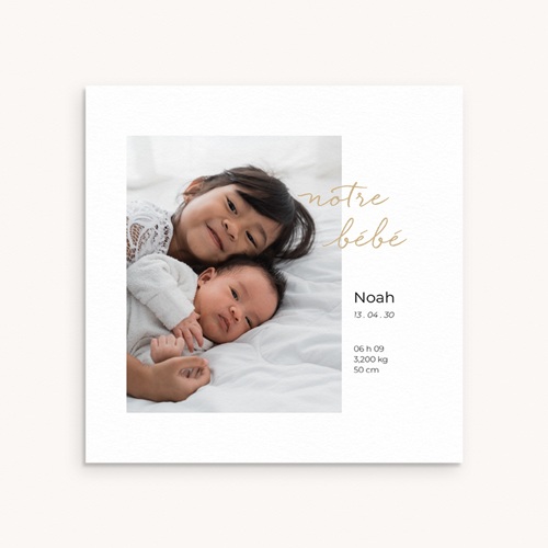 Faire Part De Naissance Garcon Echantillon Offert Naissance Fr