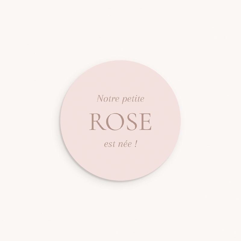 Sticker Enveloppe Naissance Écrin de douceur