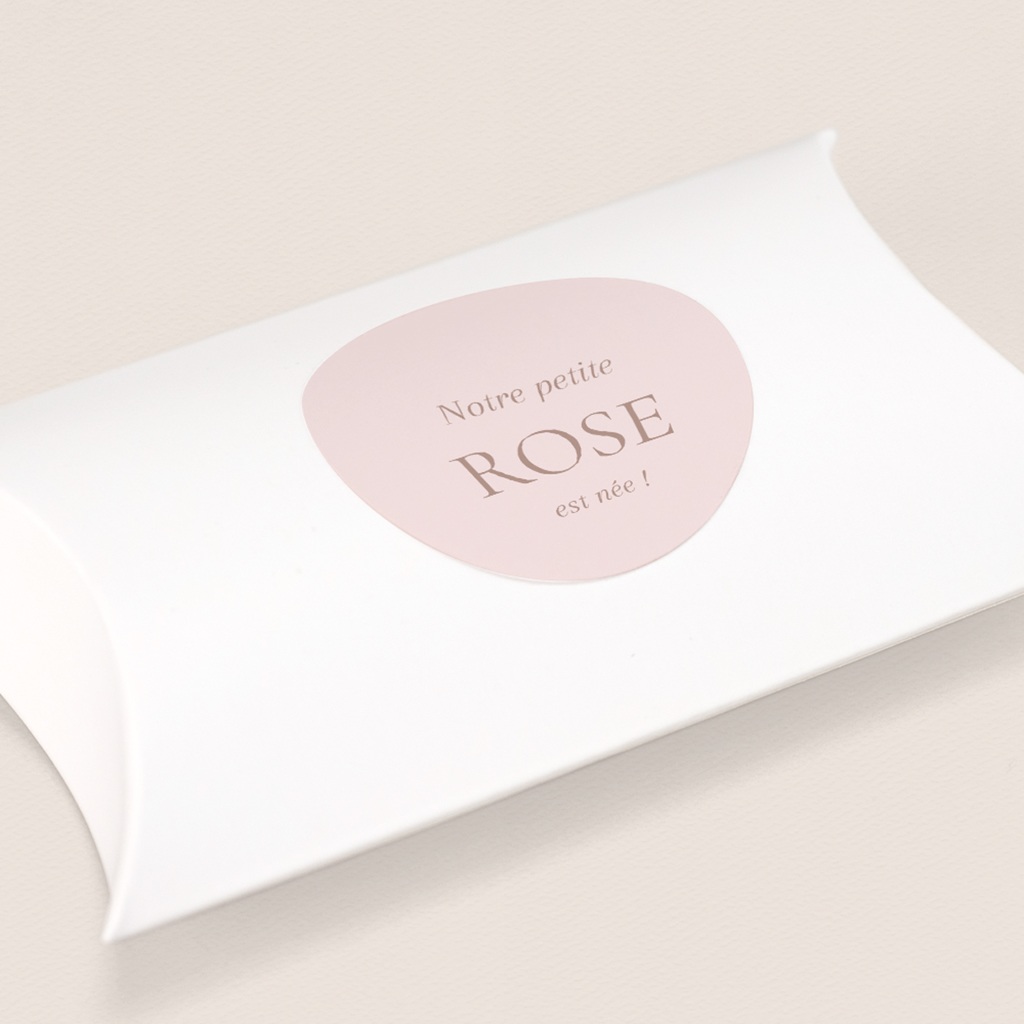 Sticker Enveloppe Naissance Écrin de douceur