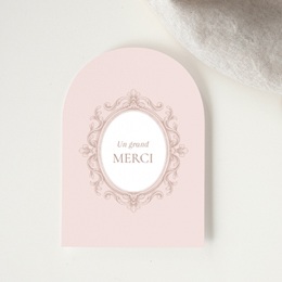 Carte de Remerciement Naissance Écrin de douceur gratuit