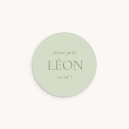 Sticker Enveloppe Naissance Écrin de douceur II