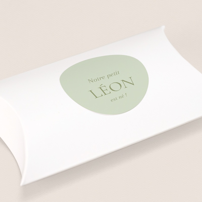 Sticker Enveloppe Naissance Écrin de douceur II