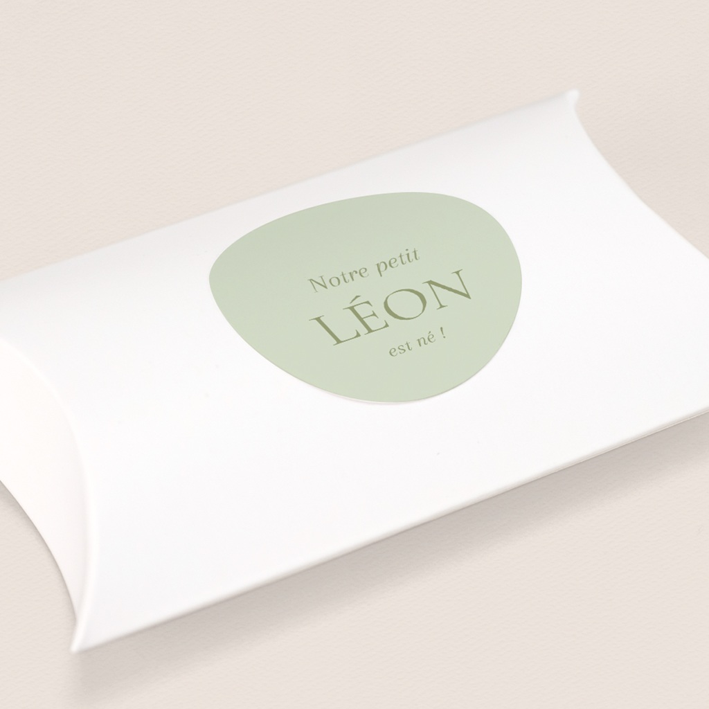 Sticker Enveloppe Naissance Écrin de douceur II