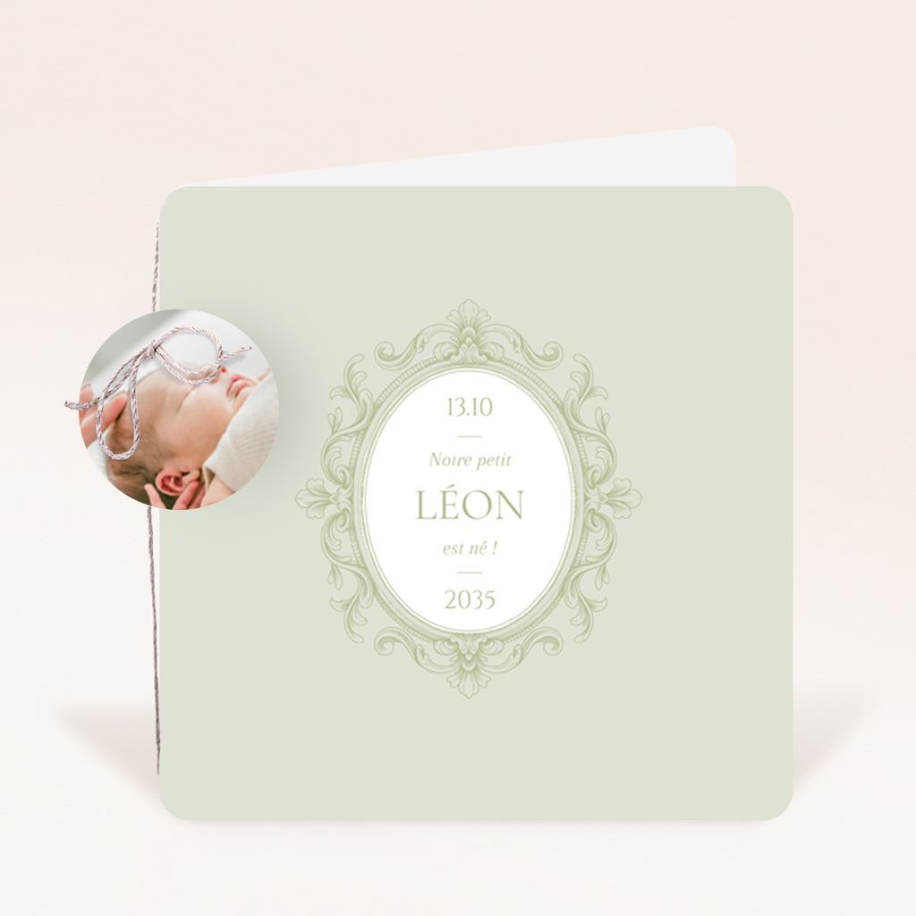 Faire-part de Naissance Écrin de douceur II