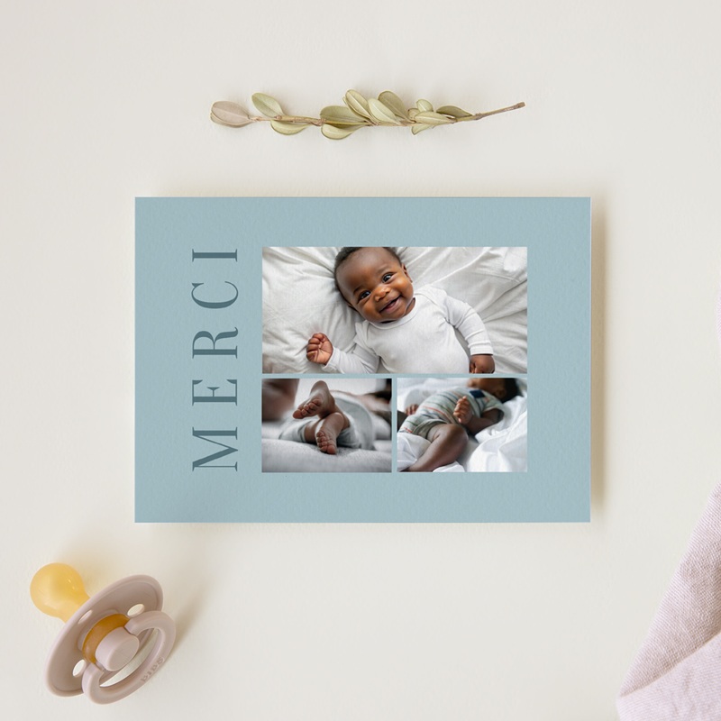 Nouveautés Carte de Remerciement Naissance Baby Story gratuit