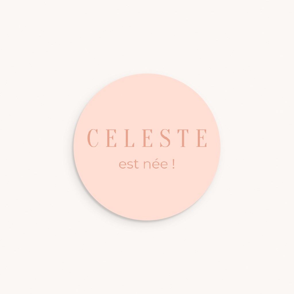 Sticker Enveloppe Naissance Baby Story II