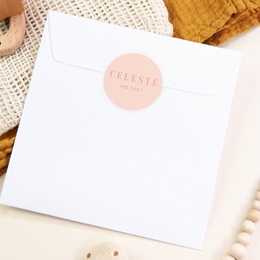 Sticker Enveloppe Naissance Baby Story II pas cher