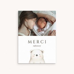 Nouveautés Carte de Remerciement Naissance Douce envolée