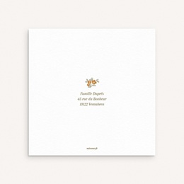 Faire-part de Naissance Petit Jardin Liberty