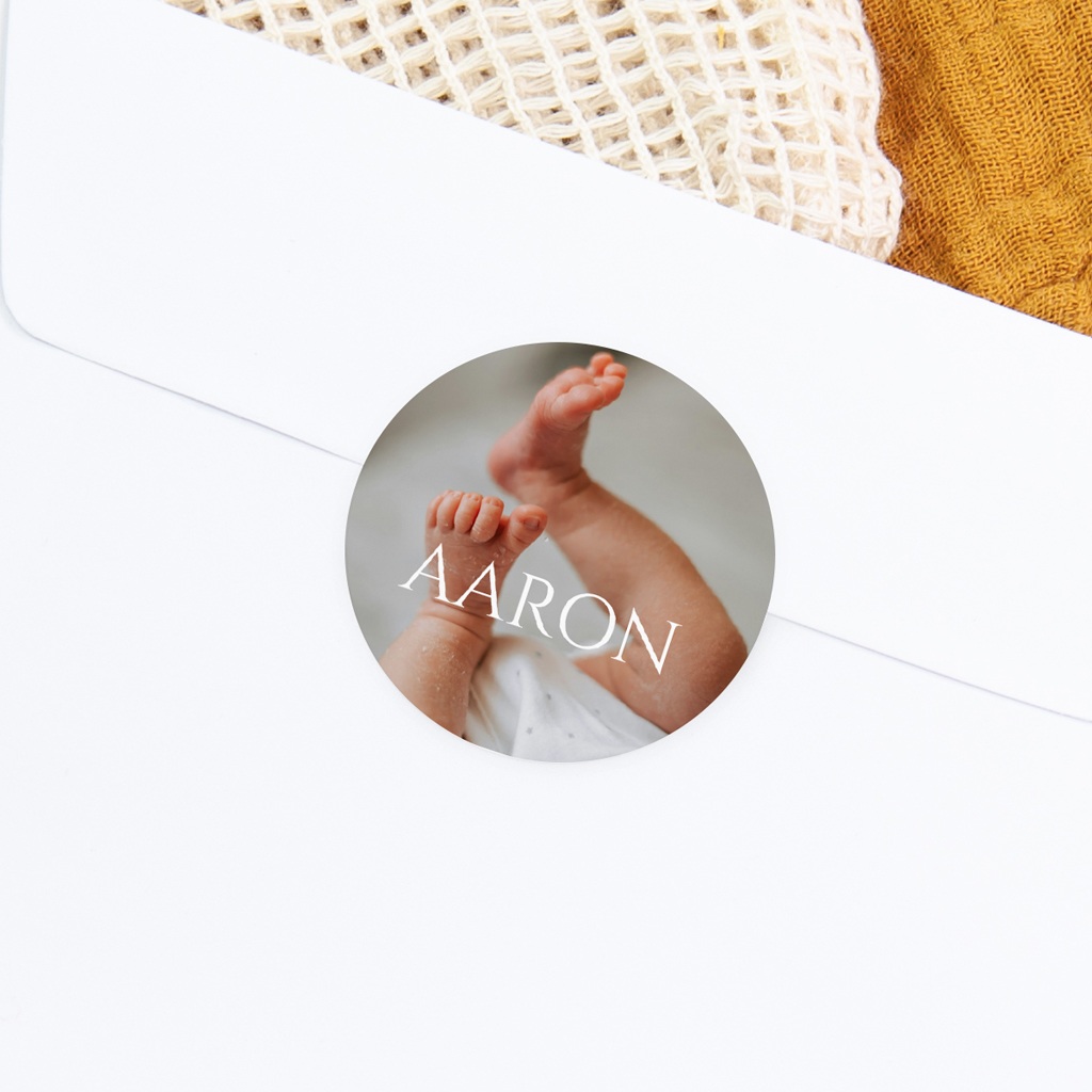 Sticker Enveloppe Naissance Click & Love gratuit