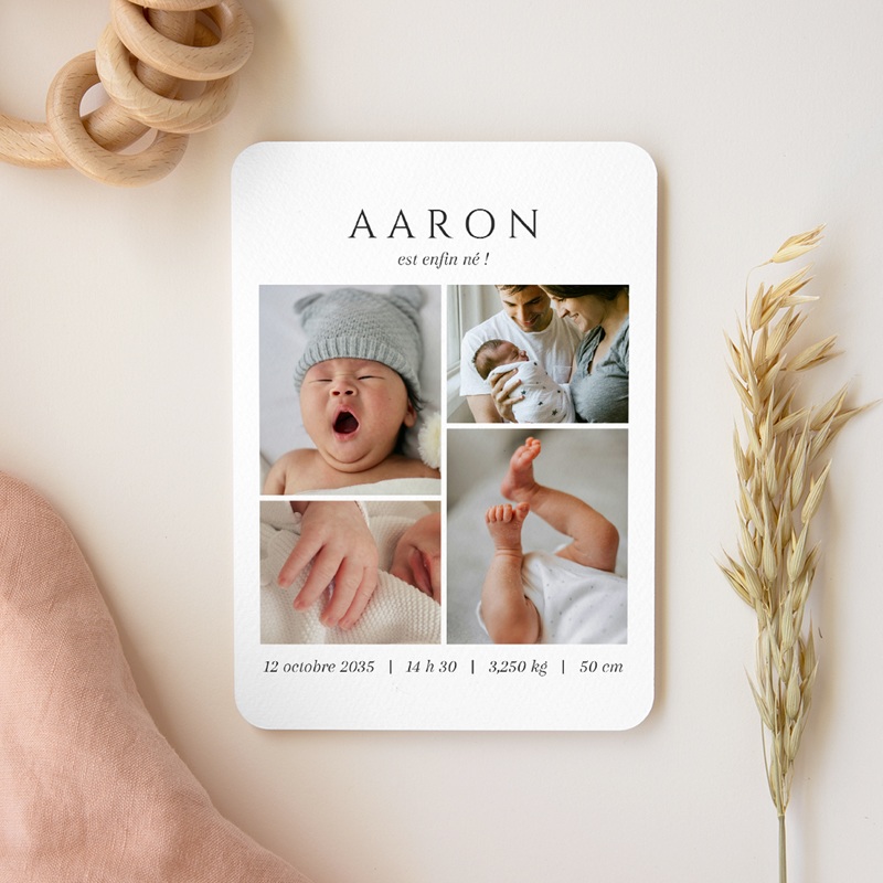 Faire-part de Naissance Click & Love gratuit
