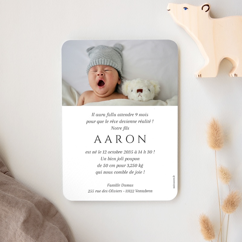 Faire-part de Naissance Click & Love
