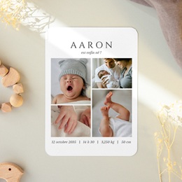 Faire-part de Naissance Click & Love