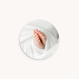 Sticker Enveloppe Naissance Petite Œuvre d’Art