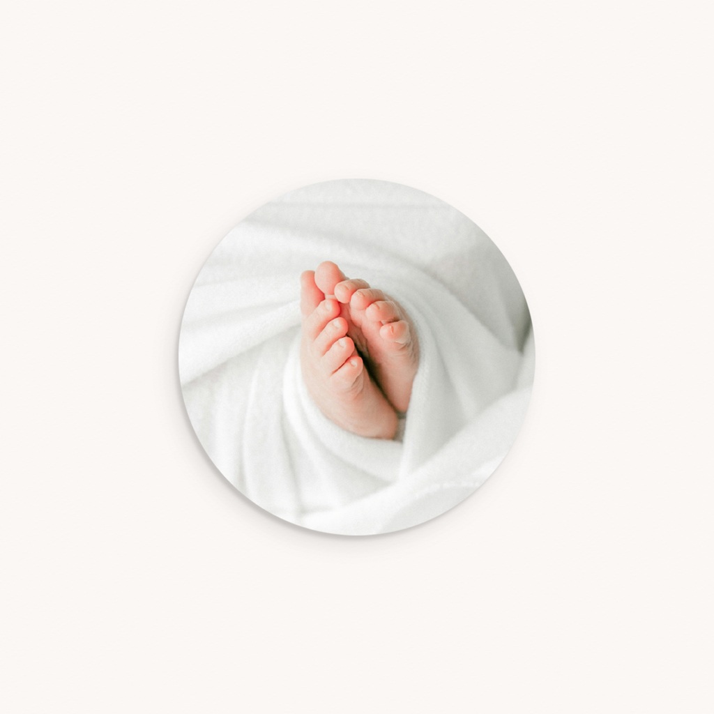 Sticker Enveloppe Naissance Petite Œuvre d’Art