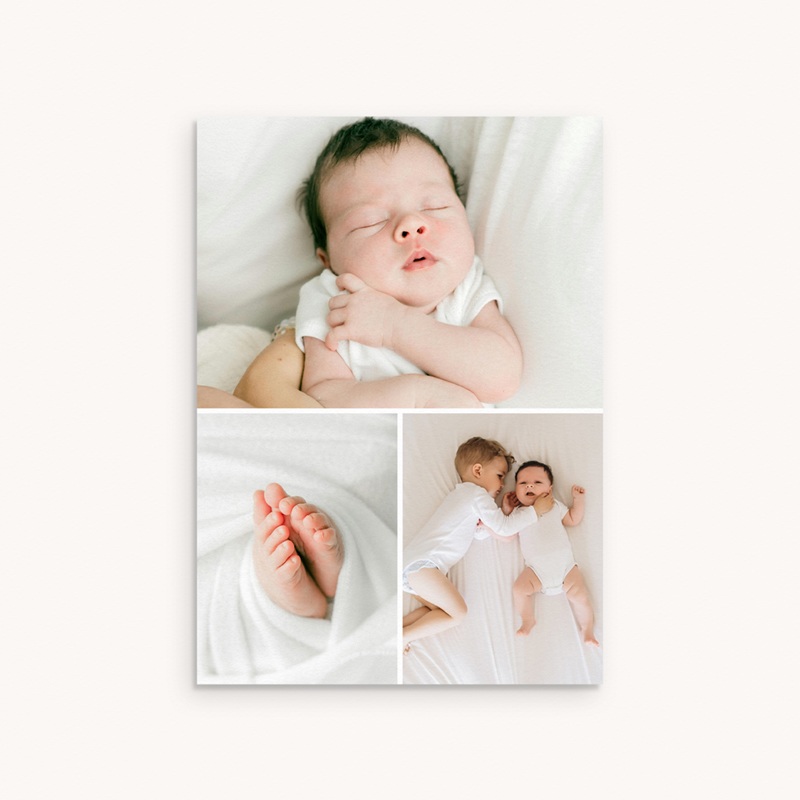 Carte de Remerciement Naissance Petite Œuvre d’Art