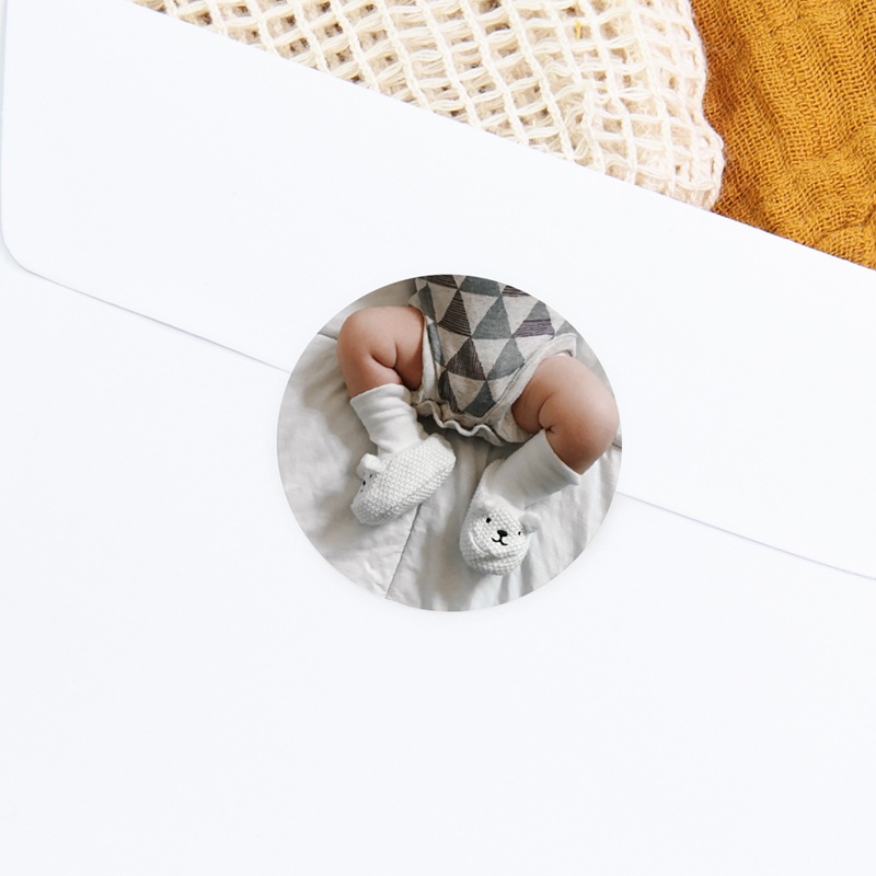 Sticker Enveloppe Naissance Cadre de tendresse gratuit