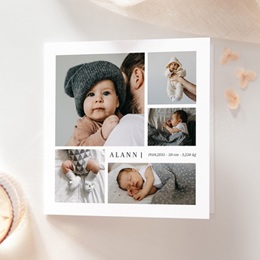 Faire-part de Naissance Cadre de tendresse