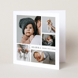 Faire-part de Naissance Cadre de tendresse pas cher