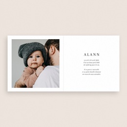 Faire-part de Naissance Cadre de tendresse
