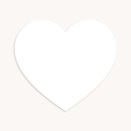 Faire-part de Naissance Do It Yourself Cœur pas cher