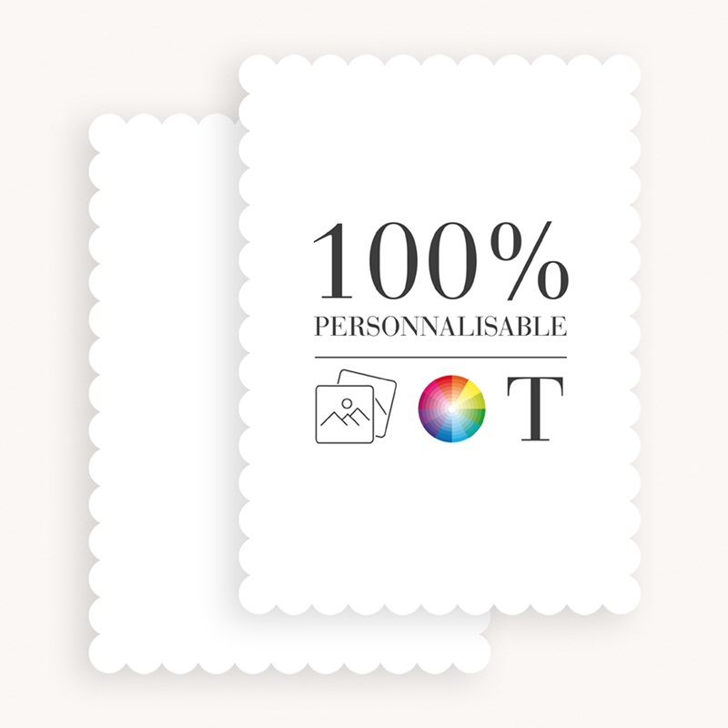 Faire-part de Naissance Do It Yourself Biscuit portrait gratuit