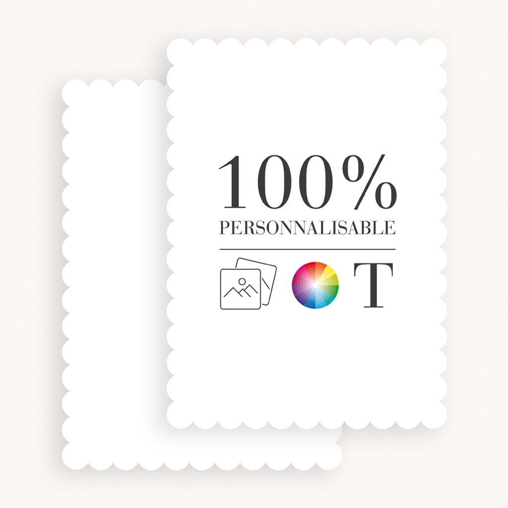 Faire-part de Naissance Do It Yourself Biscuit portrait gratuit