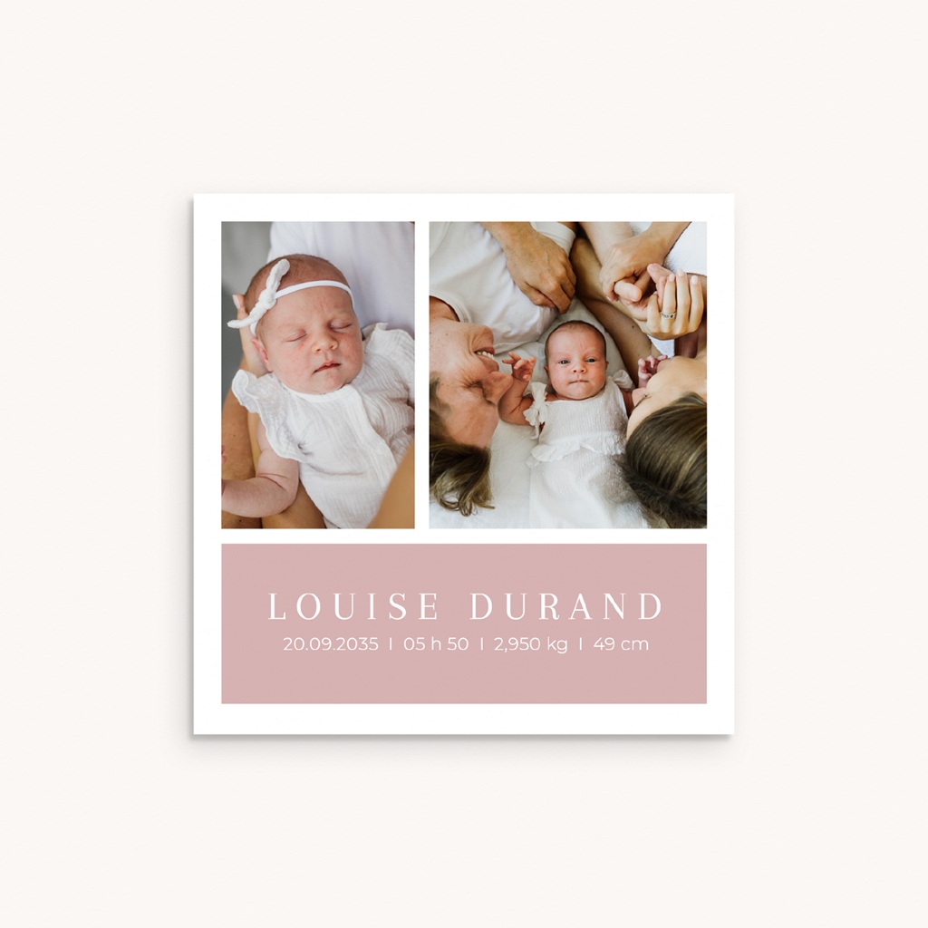 Faire-part de Naissance Tout en Tendresse