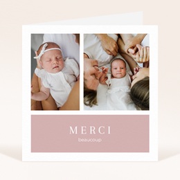 Carte de Remerciement Naissance Tout en Tendresse