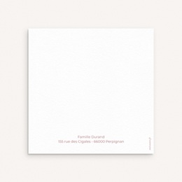Carte de Remerciement Naissance Tout en Tendresse