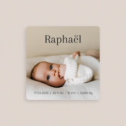 Faire-part de Naissance Bouille Craquante gratuit