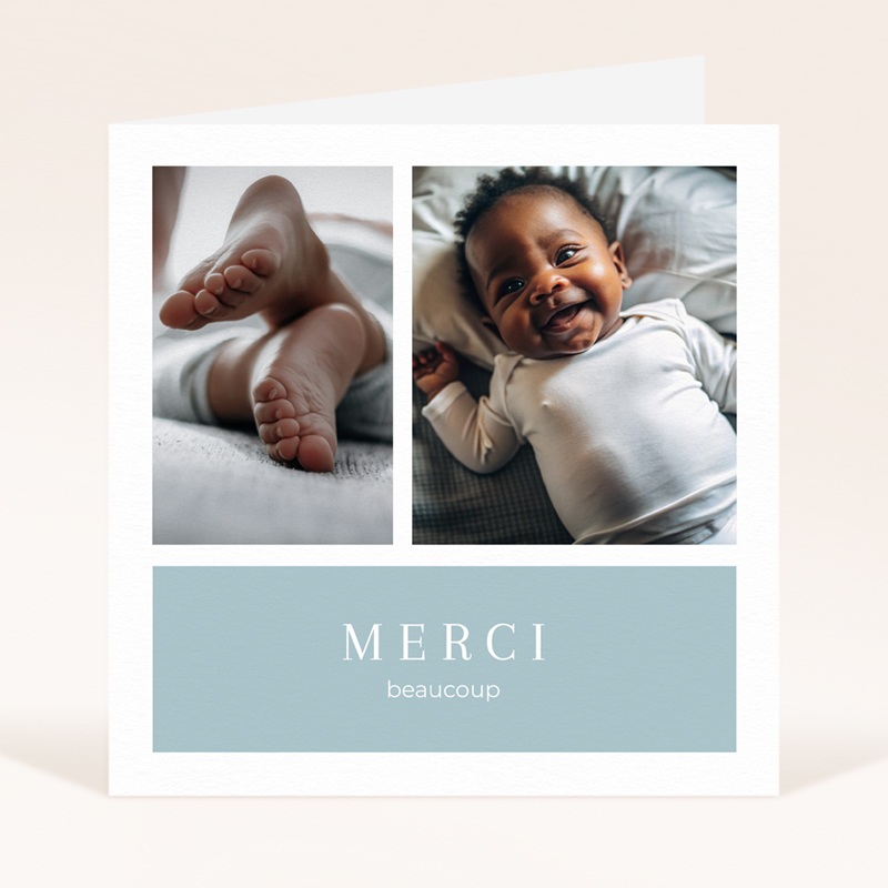 Carte de Remerciement Naissance Tout en Tendresse II