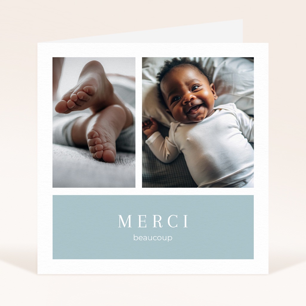 Carte de Remerciement Naissance Tout en Tendresse II