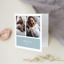 Carte de Remerciement Naissance Tout en Tendresse II