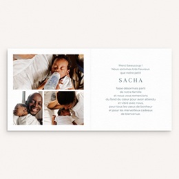 Carte de Remerciement Naissance Tout en Tendresse II pas cher Carte de Remerciement Naissance Tout en Tendresse II pas cher