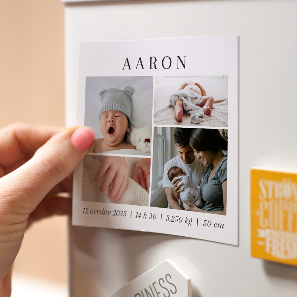 Faire-part de Naissance Click & Love