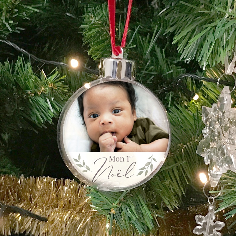 Boule de Noël personnalisée Petit Trésor de Noël