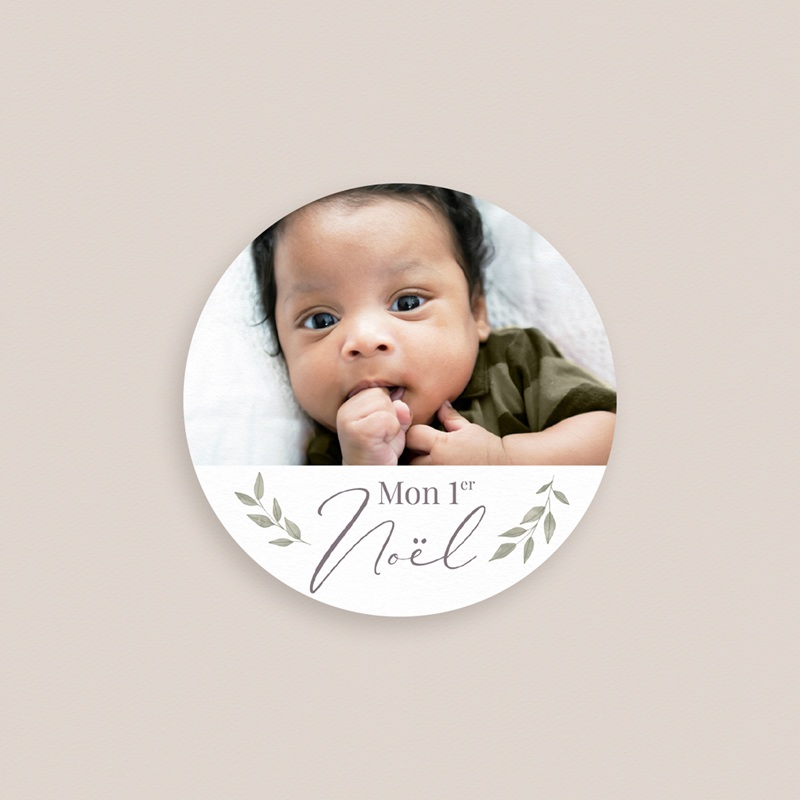 Boule de Noël personnalisée Petit Trésor de Noël pas cher