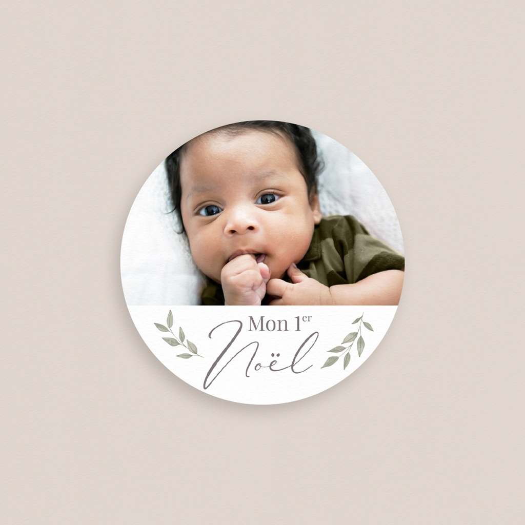 Boule de Noël personnalisée Petit Trésor de Noël pas cher