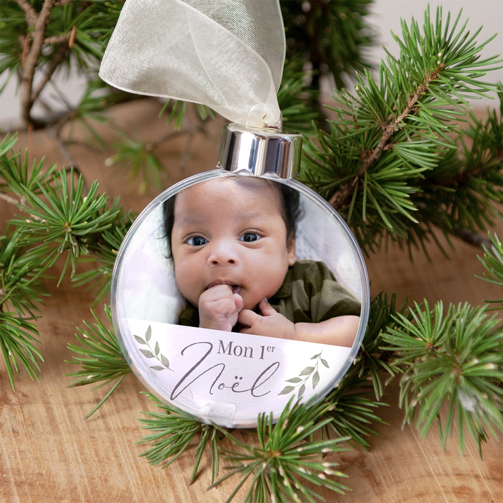 Boule de Noël personnalisée Petit Trésor de Noël gratuit