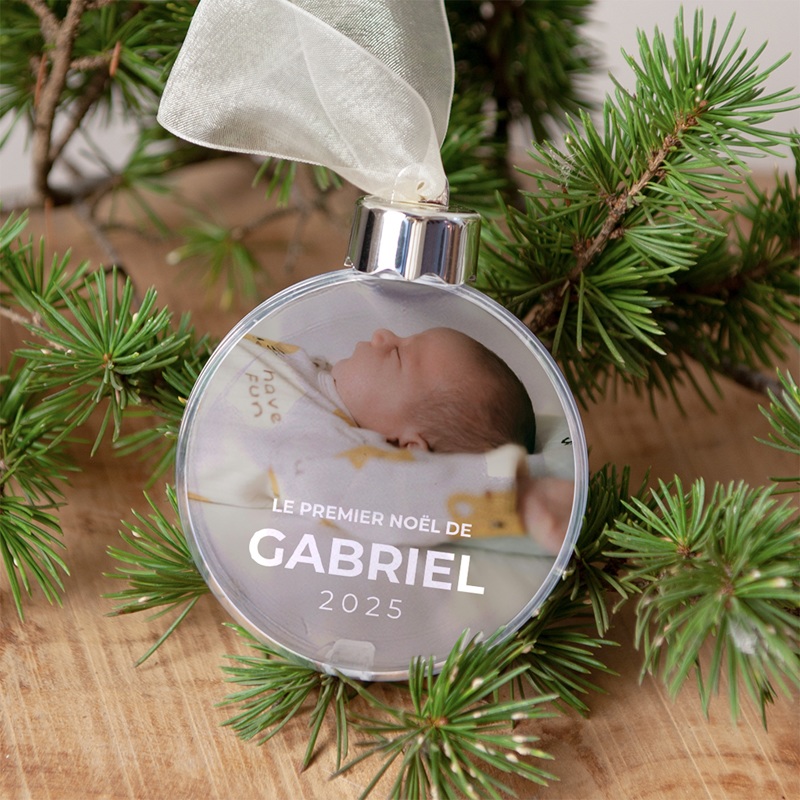 Boule de Noël personnalisée Little Star gratuit