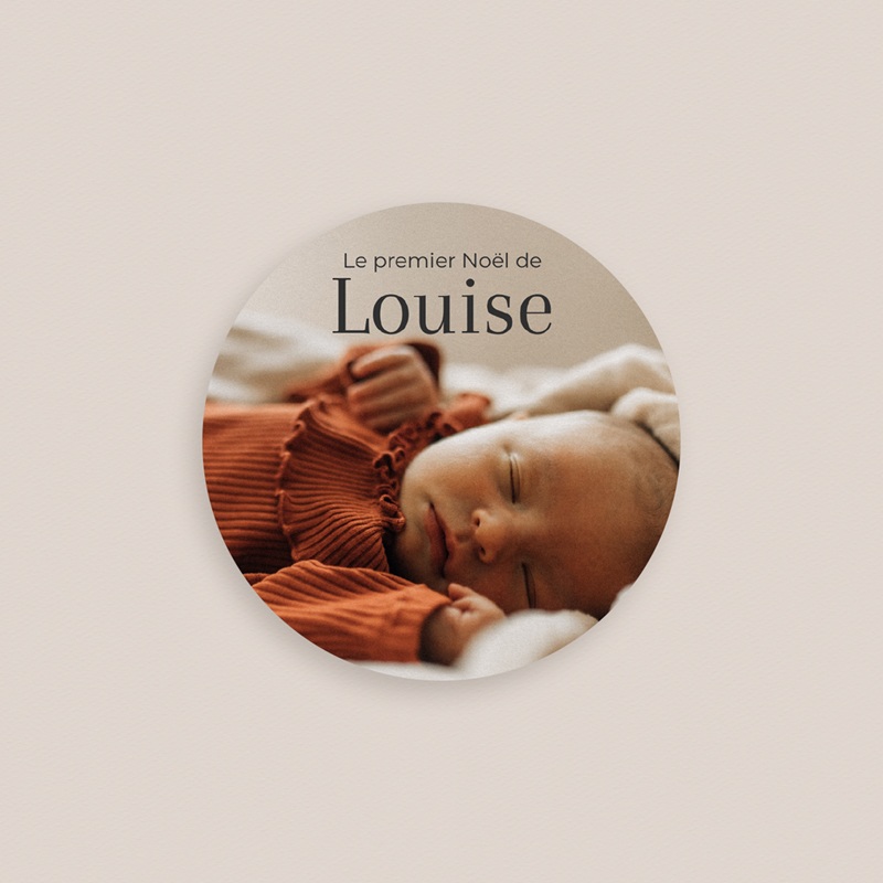 Boule de Noël personnalisée Petit Miracle pas cher