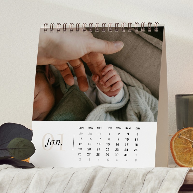 Calendrier personnalisé Une Année de Sourires pas cher