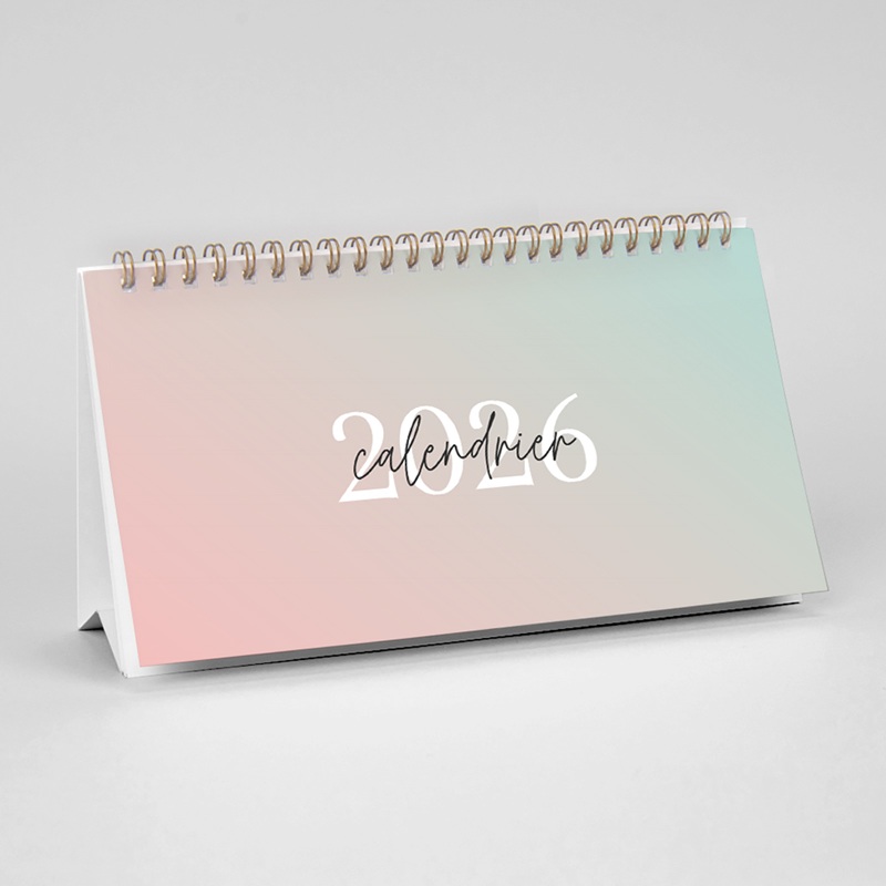 Calendrier personnalisé Douze Mois de Bonheur
