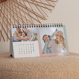 Calendrier personnalisé Douze Mois de Bonheur pas cher