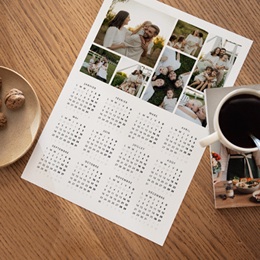 Calendrier personnalisé Une Année de Sourires A3 portrait