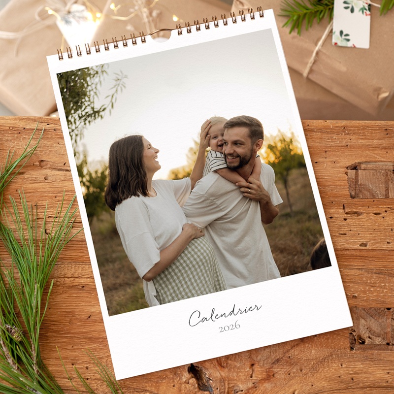 Calendrier personnalisé Petits Bonheurs Quotidiens A3
