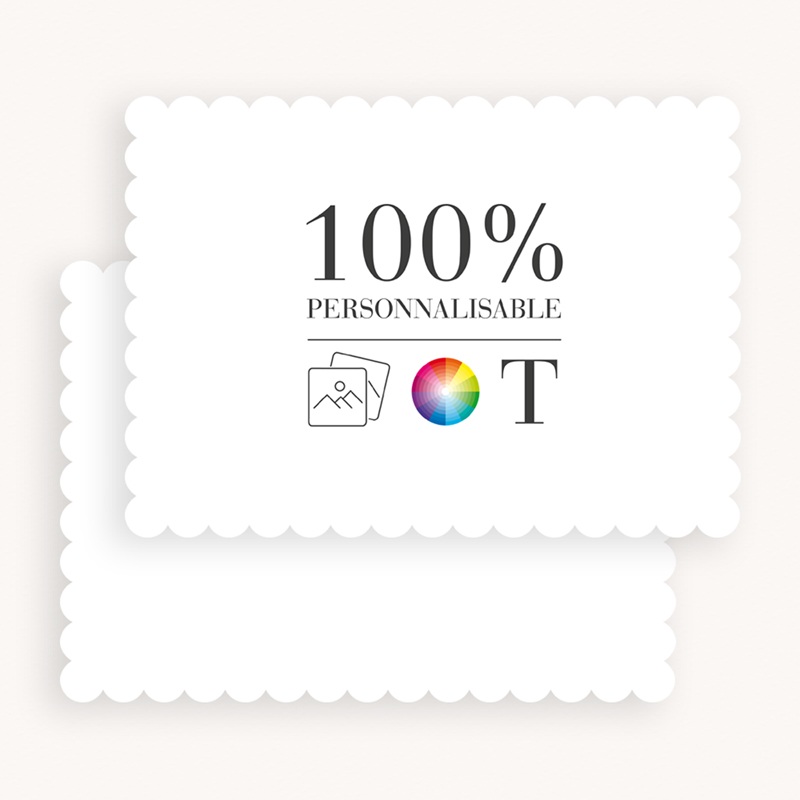 Faire-part de Baptême Do It Yourself Baptême Biscuit paysage gratuit