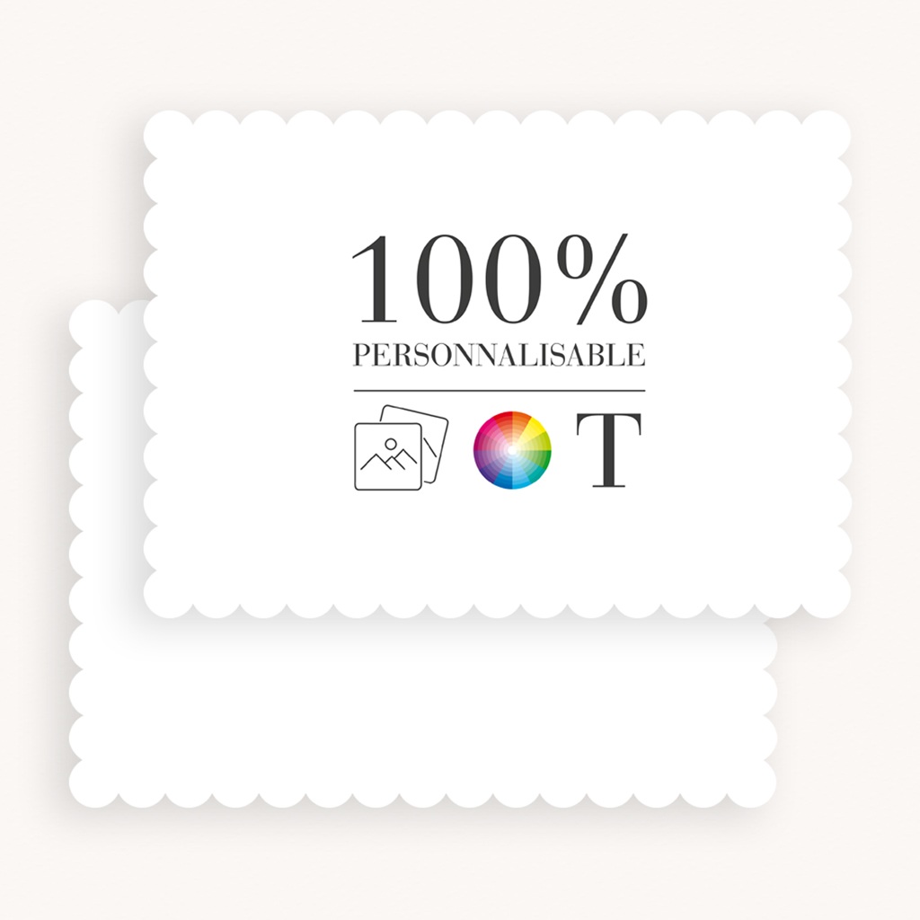 Faire-part de Baptême Do It Yourself Baptême Biscuit paysage gratuit