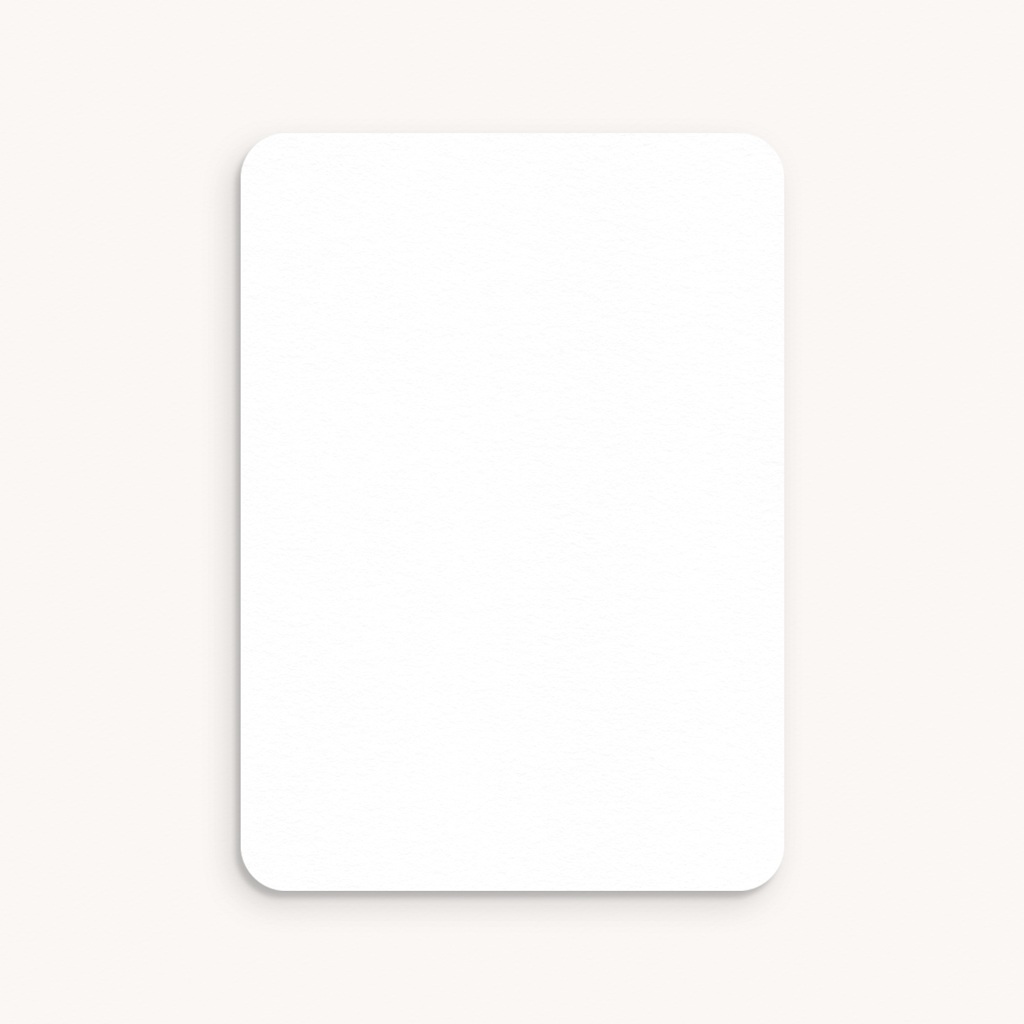 Faire-part de Baptême Do It Yourself Baptême Rectangle portrait bords arrondis pas cher